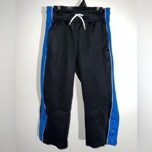 Old Navy Black Joggers with Blue Side Panels